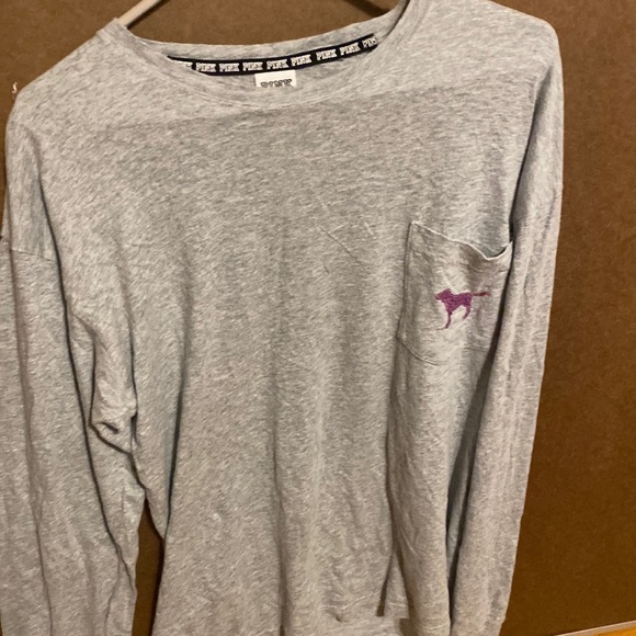 PINK Victoria's Secret Tops - Pink Women's long sleeve tee